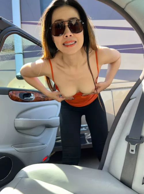 If you caught me flashing in public, what would you say? by yosathavx