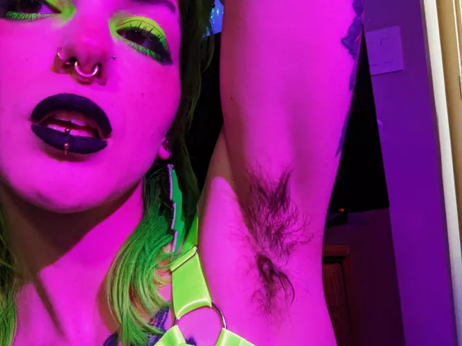 It ain't easy being green. So today I'm pink by Mossy_Kitten