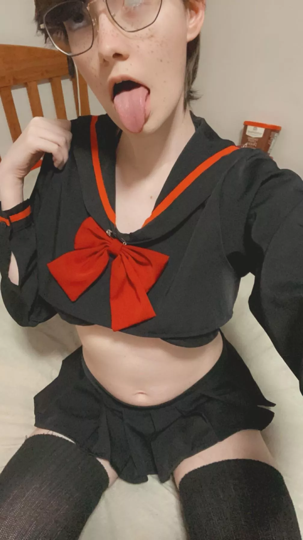 Like my outfit daddy 🤭 posted by slutty_boi_01