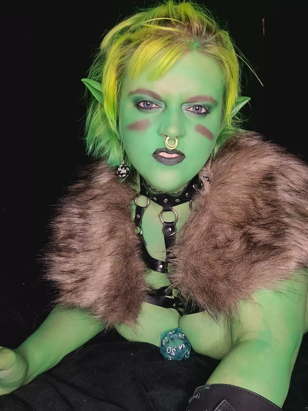 Suddenly, a wild orc appears.  posted by belvisam