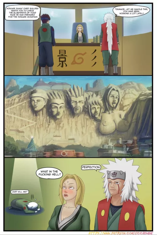 Tsunade gets Statue by Emergency_Boss6427