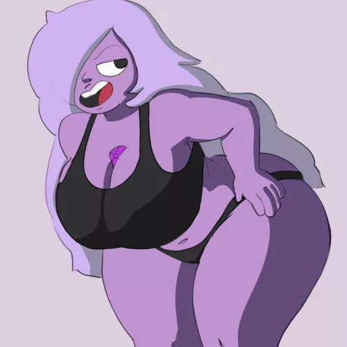 Amethyst drawing by me by Drawmethyst