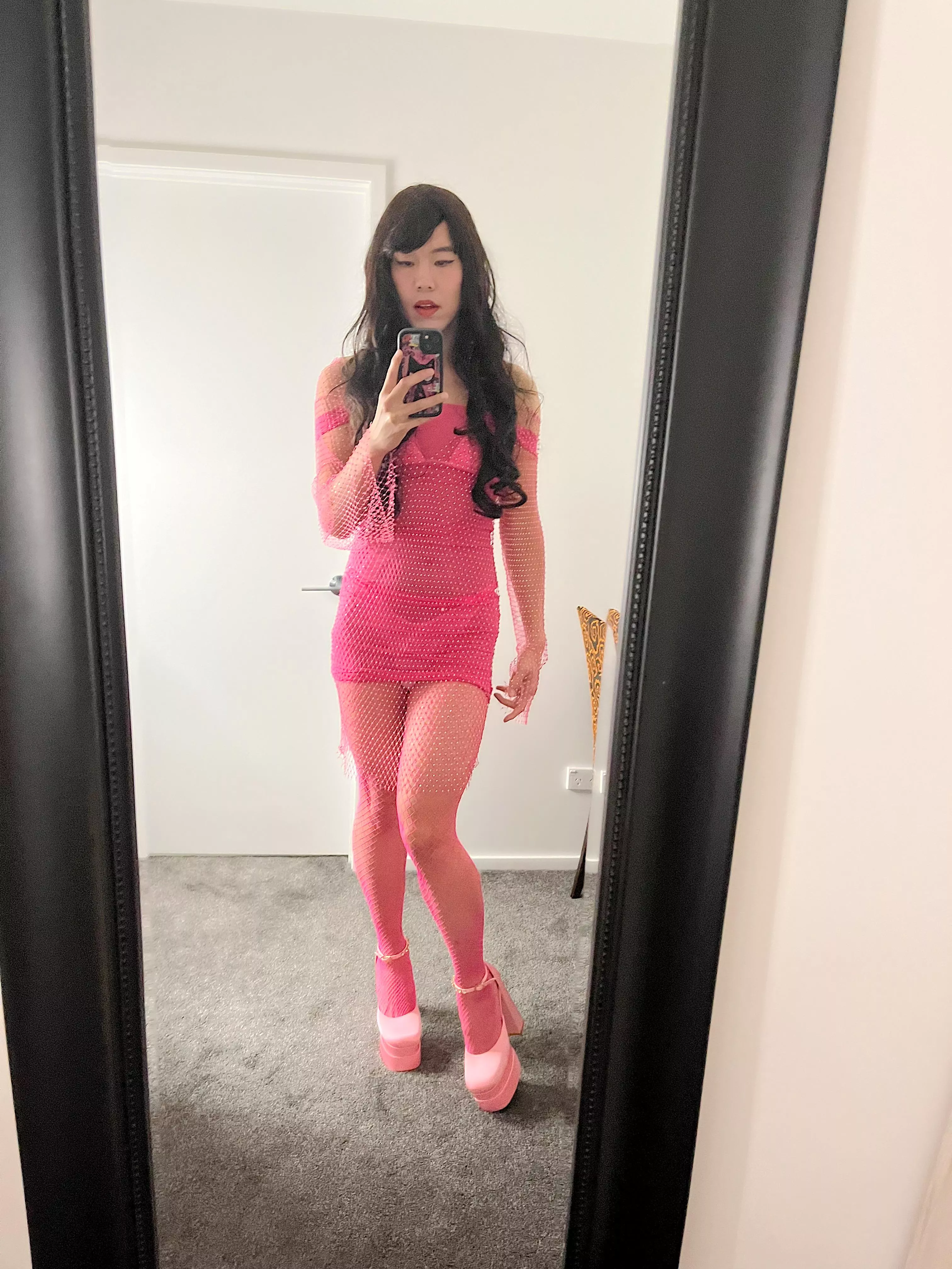 An asian boy converted to a dumb bimbo slut posted by Xdressingboardgamer