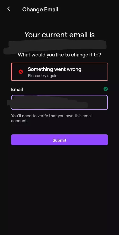 Changing emails  by NoSleepGang2