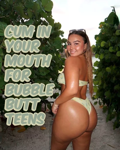 Guzzle your load for bubble butts  by automaticdiamonds