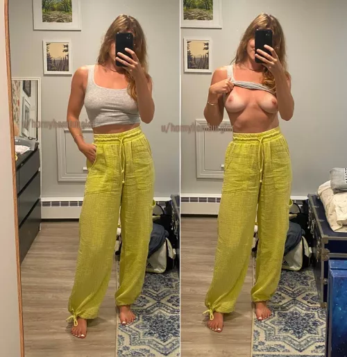 I feel so cute in this outfit 🥰😉 by hornyhamburglar