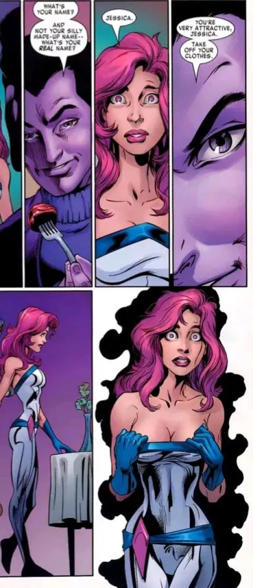 Jessica Jones hypnotized and enslaved by No-Bid-3106