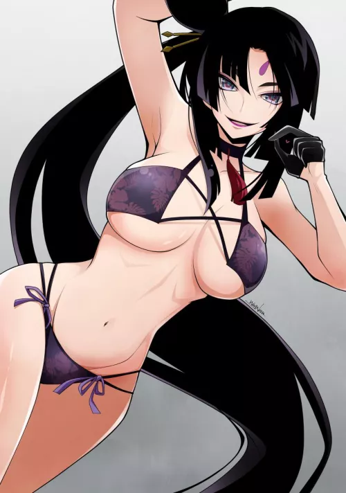 Kagekiyo bikini (wagu neru) [Fate] by simpforushiwakamaru