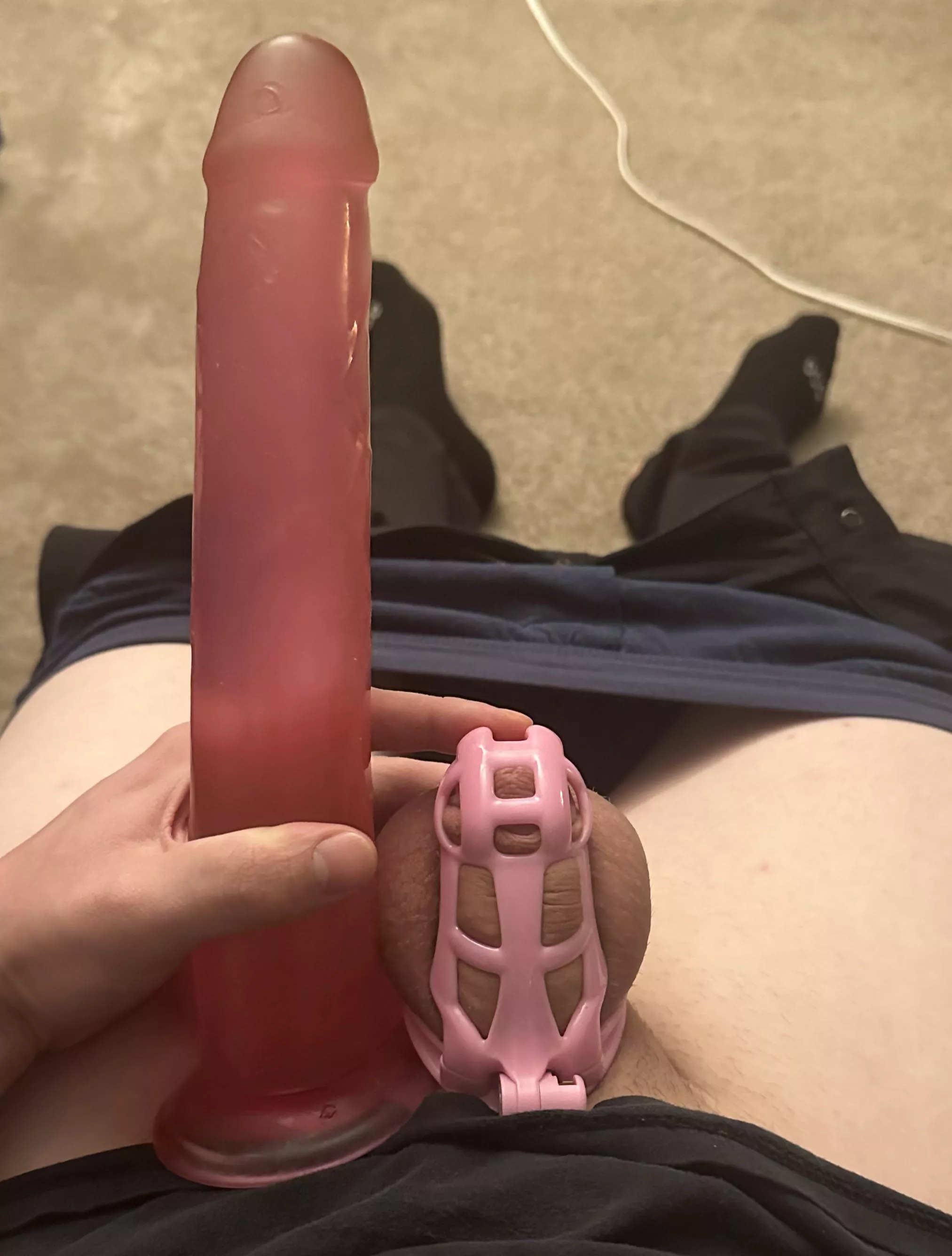 My clitty vs the toy I fuck my gf with posted by anoncockzombie