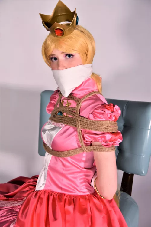 Princess Peach just can't catch a break! by DavidRoeperConcepts