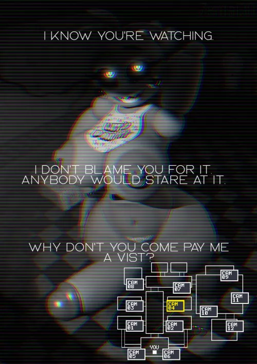 She knows you're watching. . . . [FNAF] [CHICA] [TEASING] [Art by ZentaiSFM] by LucysCaptions