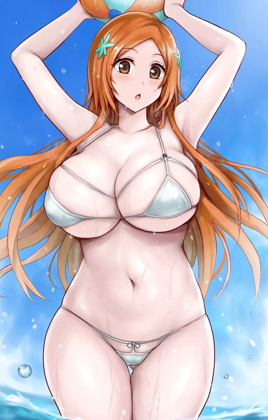  Beach Bikini Orihime (r-binon) posted by Rev-On