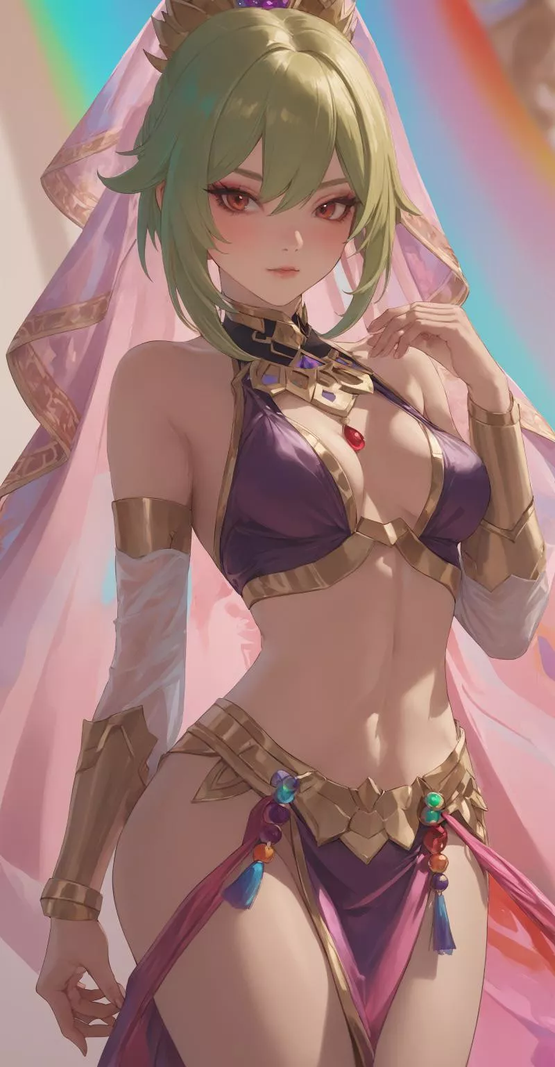 Belly dancer (Kuki) (Genshin Impact) posted by Swifty987