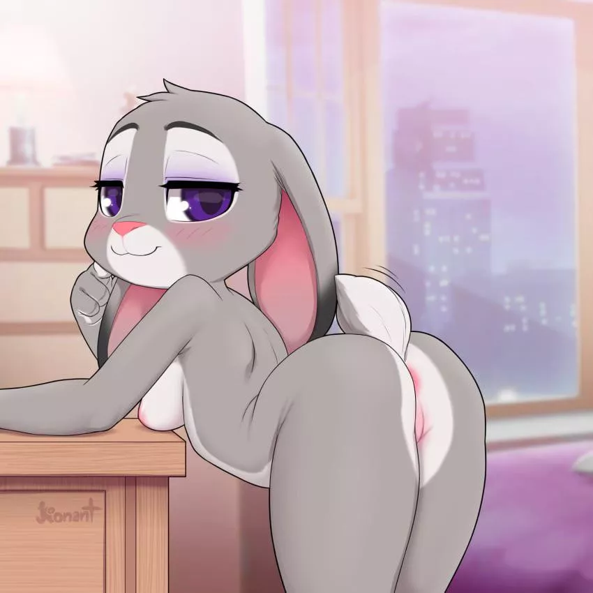 Bent over bunny (Kionant) posted by SpitefulCrow1701