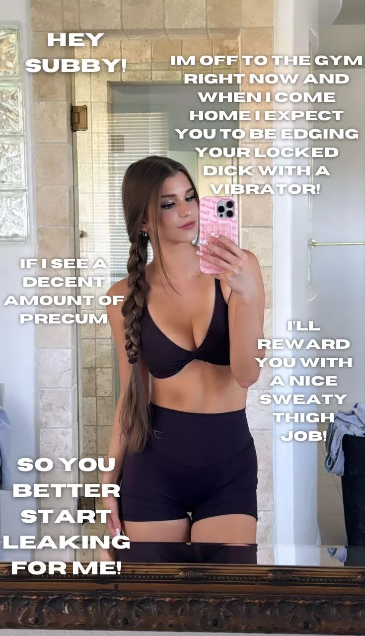 Better start working on that! posted by Substantial-Goat-660