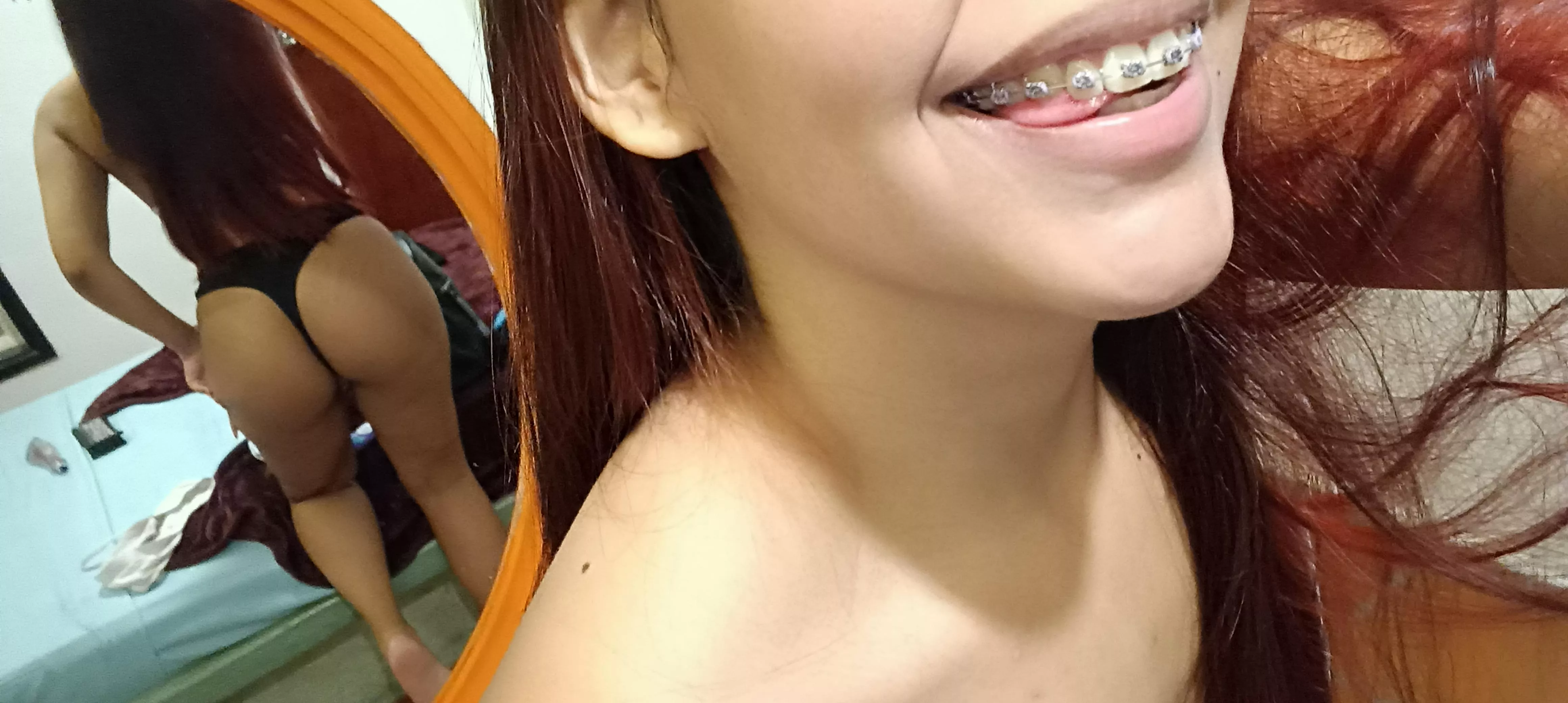 Cum on my braces and my ass posted by rossweetie_