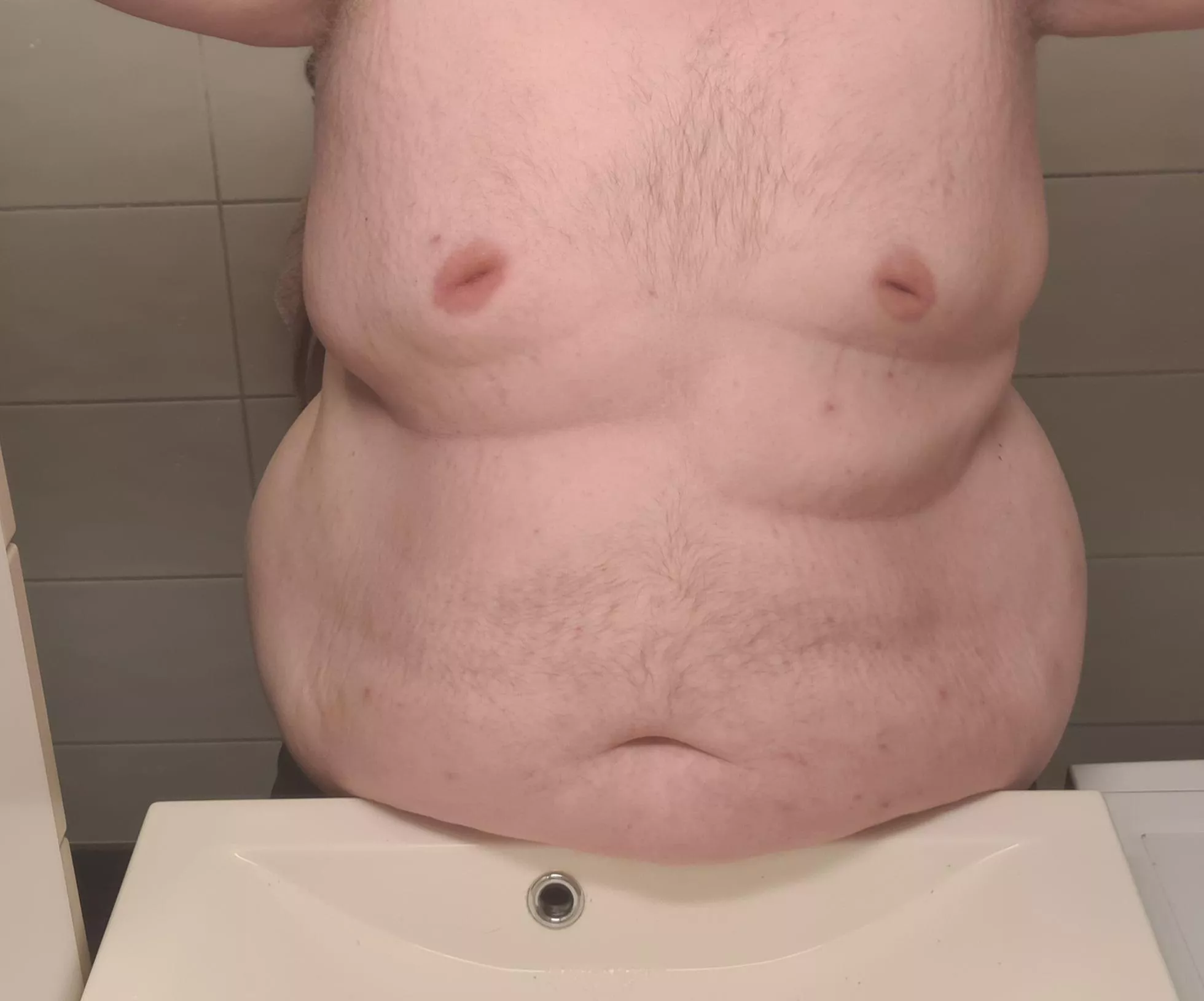 Got a new bathroom mirror today & I had to try it out. posted by StockMeringue7