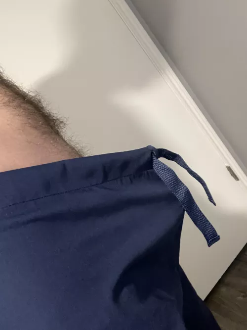 I guess I don’t need to tie my scrubs to keep them up… by Aware-Platypus5026