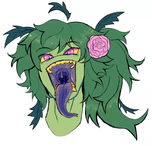 {image} (M/viewer, oral) (source: u/menace-girl) Reed’s Maw by menace-girl