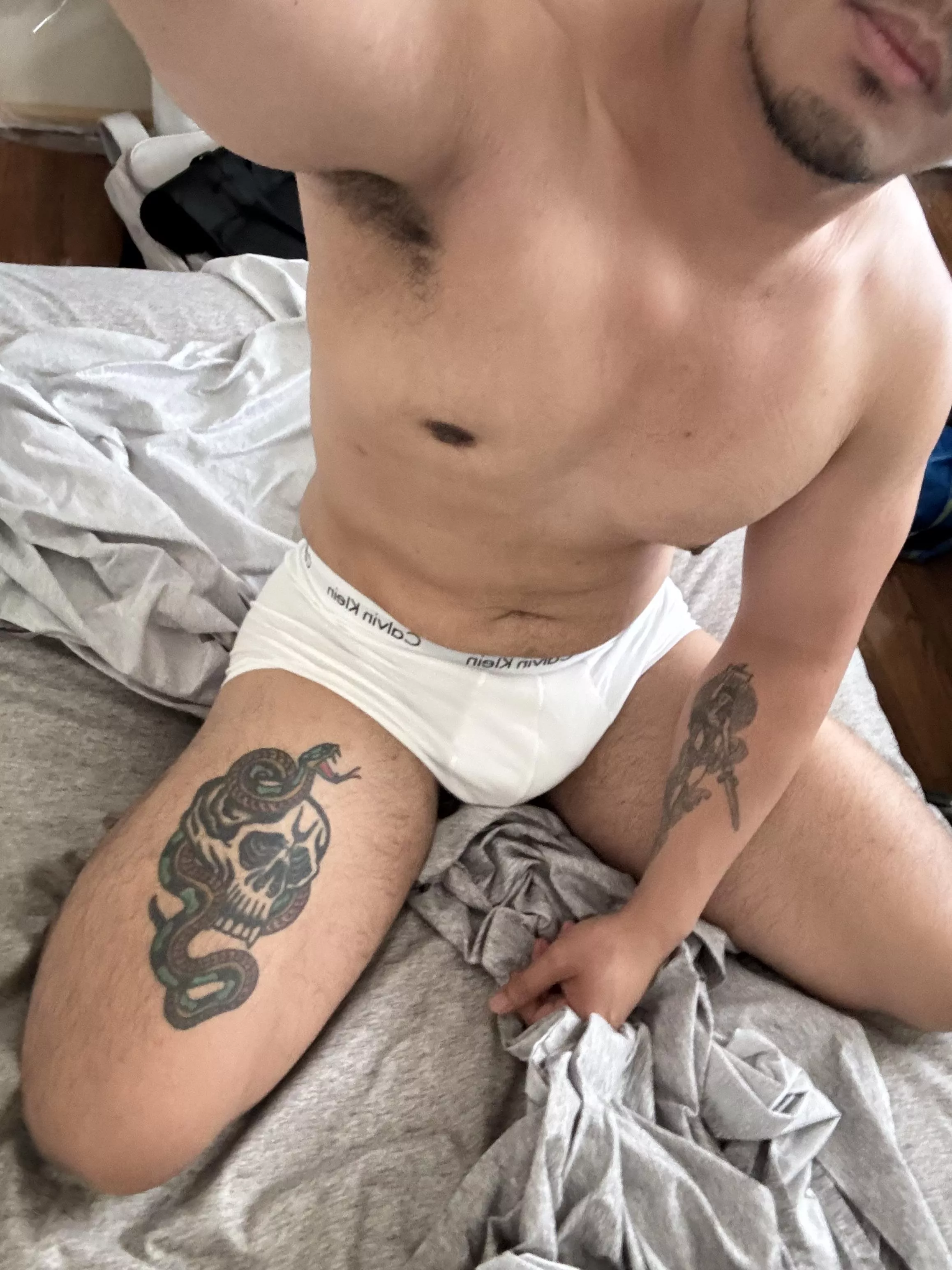 Like my thigh tattoo? posted by aegyoyo_