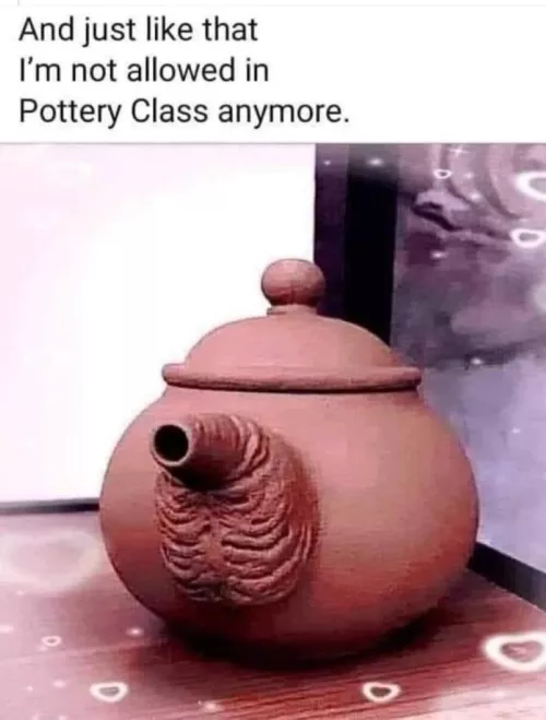 No More Pottery Class by Devi8tor