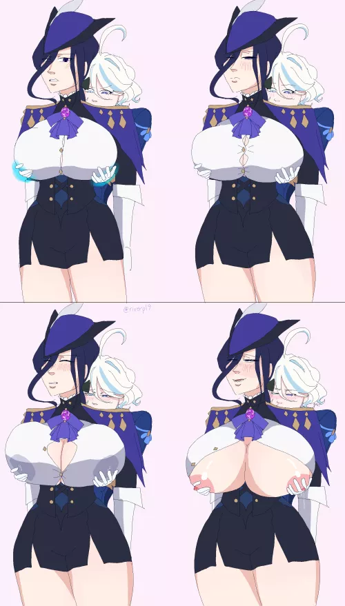 Pumping Clorinde full of Hydro~ by riverplane