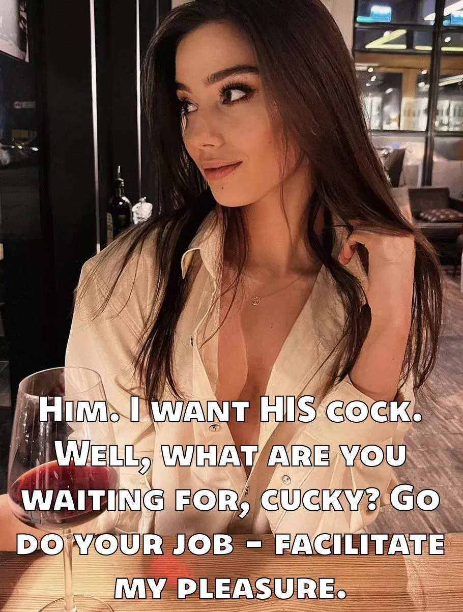 Remember, her pleasure is what matters, and leads to your pleasure. Well, sometimes, unless she’s being particularly cruel… posted by biffa_b_