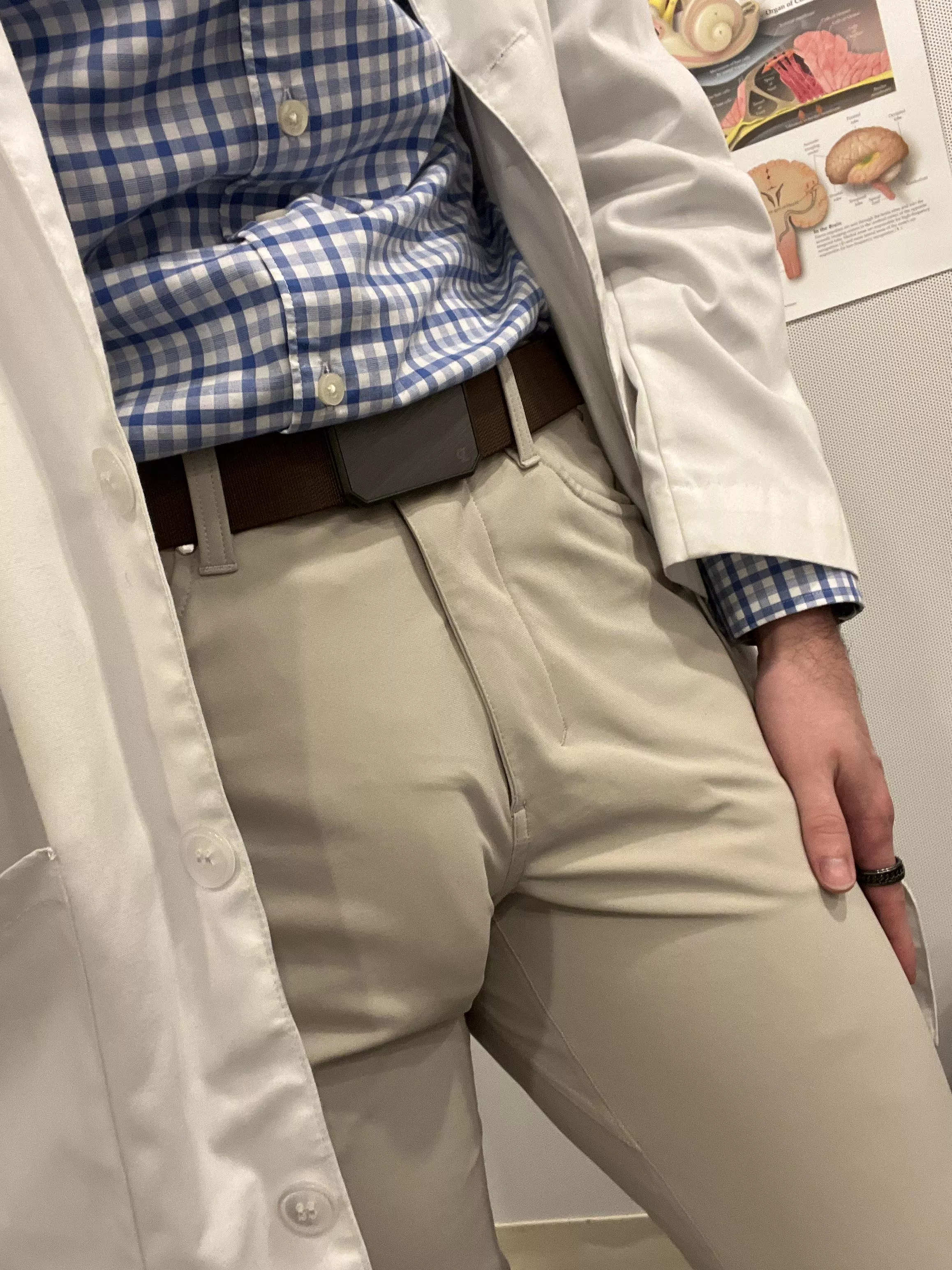 Some nurses always seem to brush past me in close spaces 🤔 posted by thethickbrick