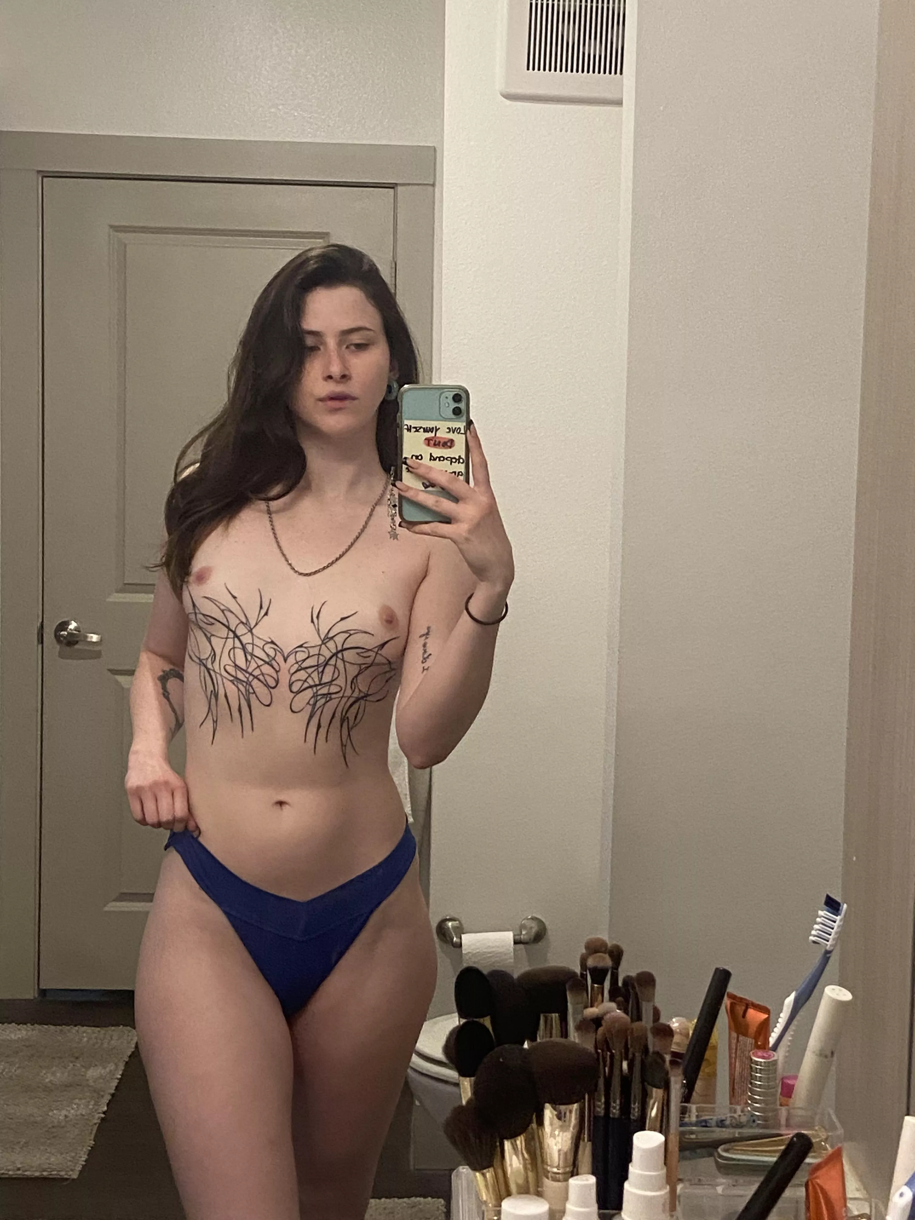 Some Redditers told me I should get them pierced. What do you think?? posted by anymoreofthatgumace