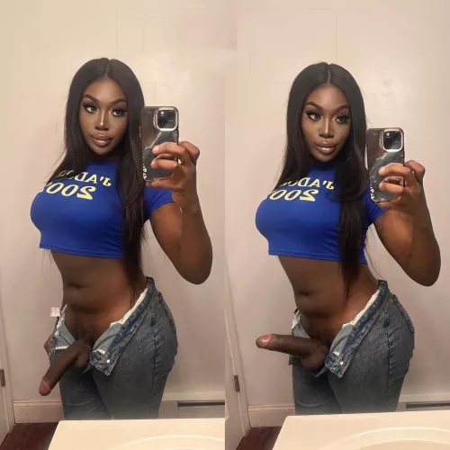 Tell me the difference between the 2 pics and which one do you like more? by Tsgigibabe