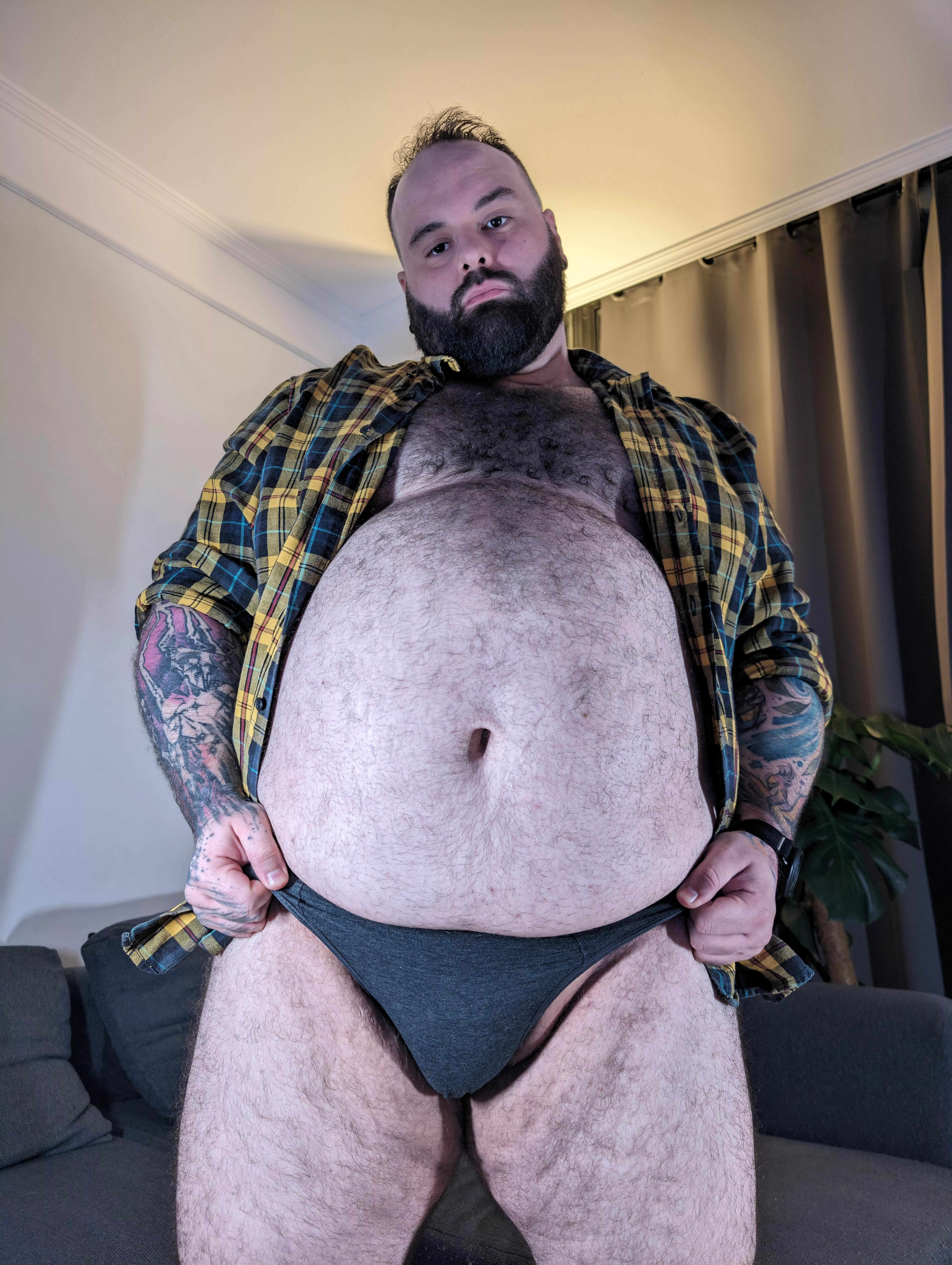 I mostly own square print shirts posted by GordoTattoos