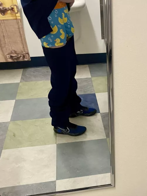 Took this risky pic in the bathroom at work by Left-Mammoth6624