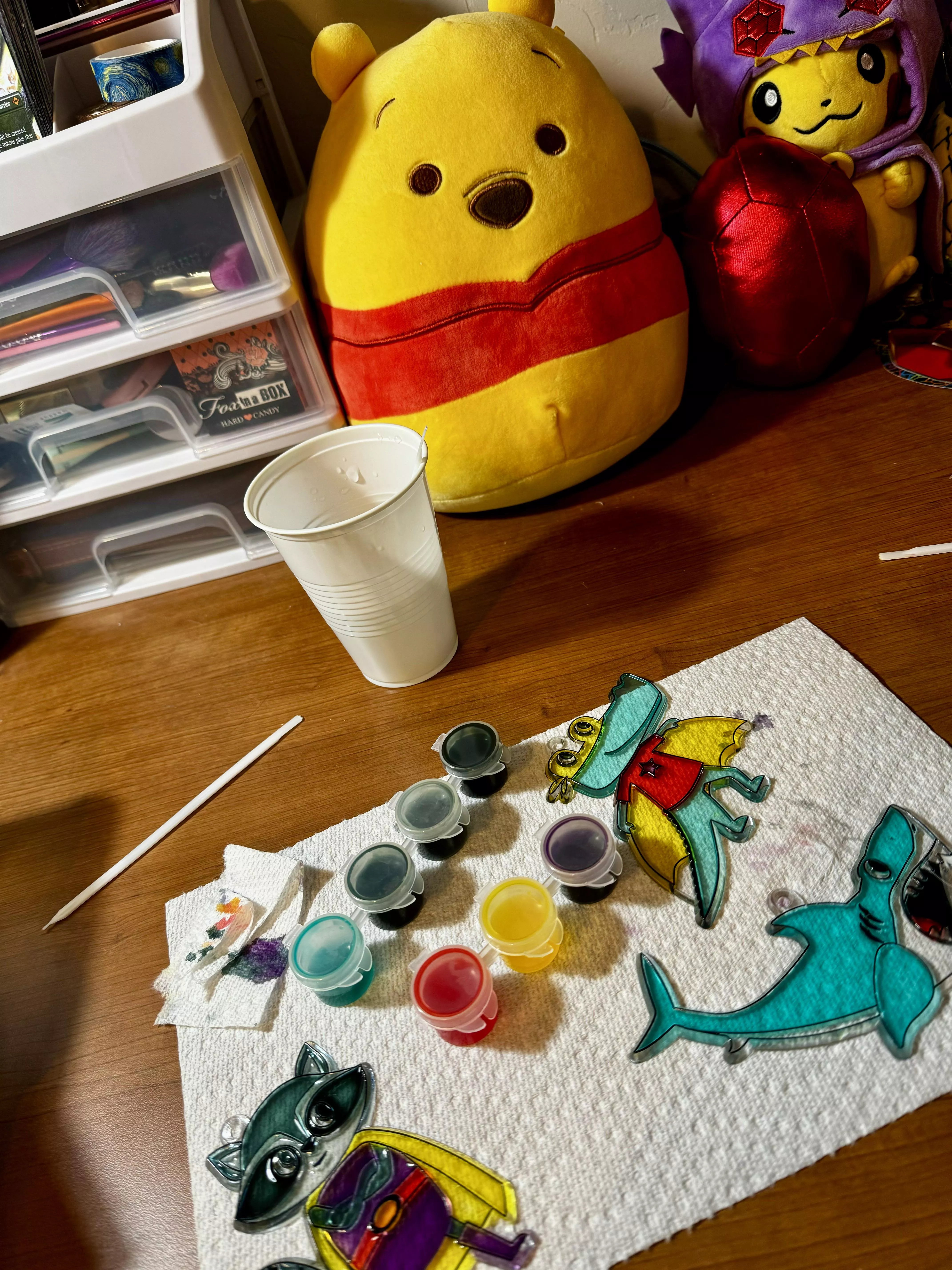 What is everyone’s favorite little craft? 🎨 I love suncatchers! ☀️🌈 posted by Little_SharkieBabyy