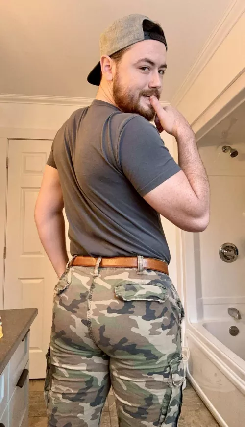 You can tell even through those pants by RelativeImpossible24