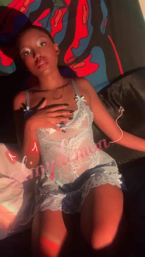 Available for [cam] [vid] [pic] [sext] and more ! Dm me for my full menu 🫶🏽 by TinyDemon1024