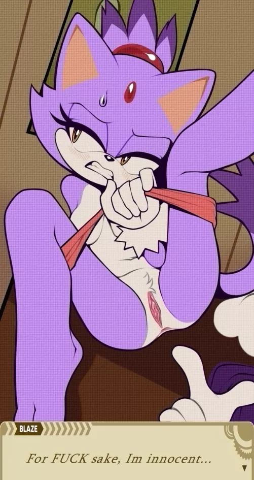 Blaze Trying To Prove Her Innocence (WildBlur) by CorruptedSiren77