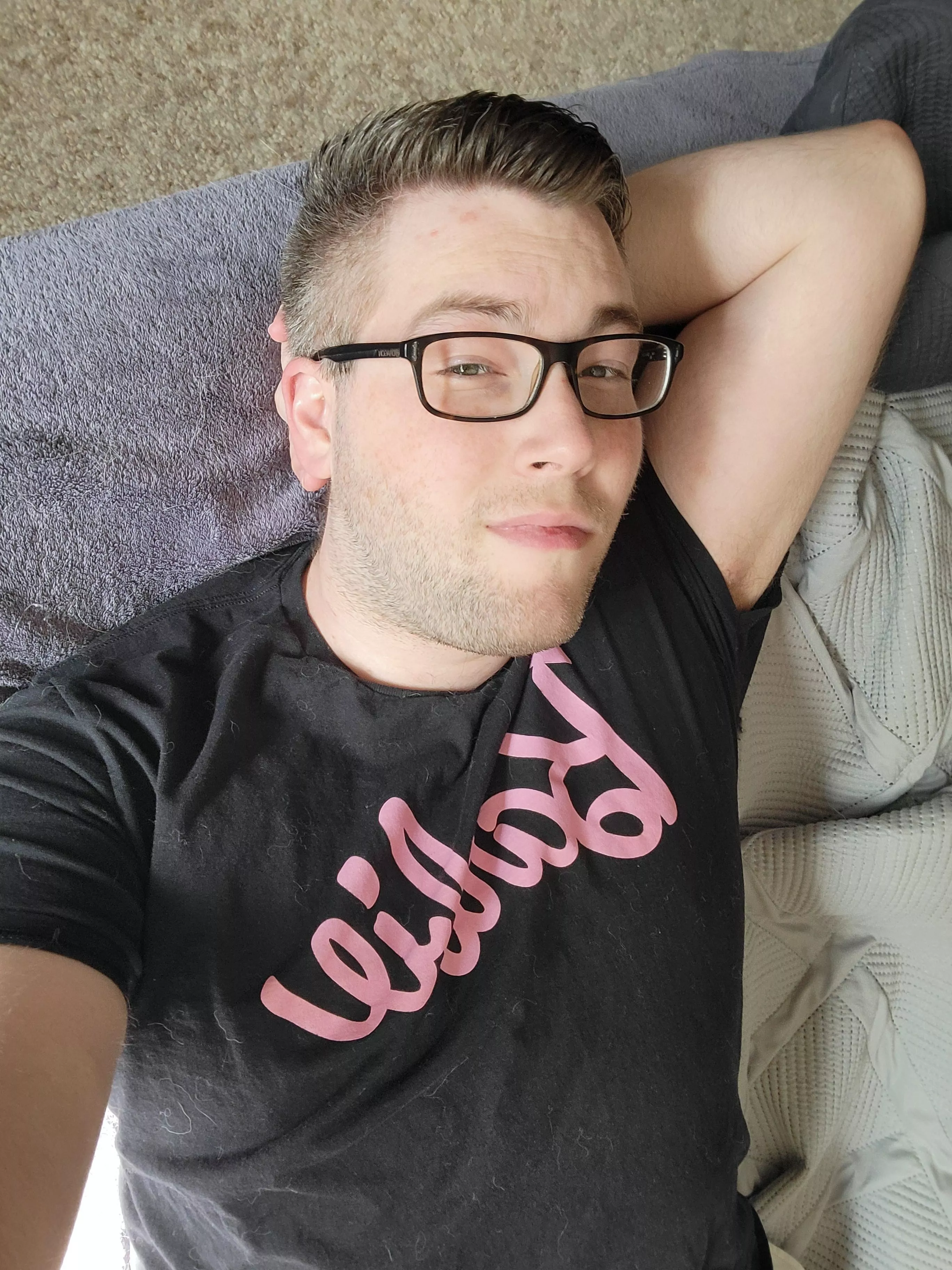 First day of in two weeks straight. Thinking it's a stay in bed kinda day. You should join me 😜 posted by UndercoverClues94