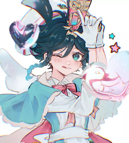 My favorite boi, Venti by pedoro_pedoro