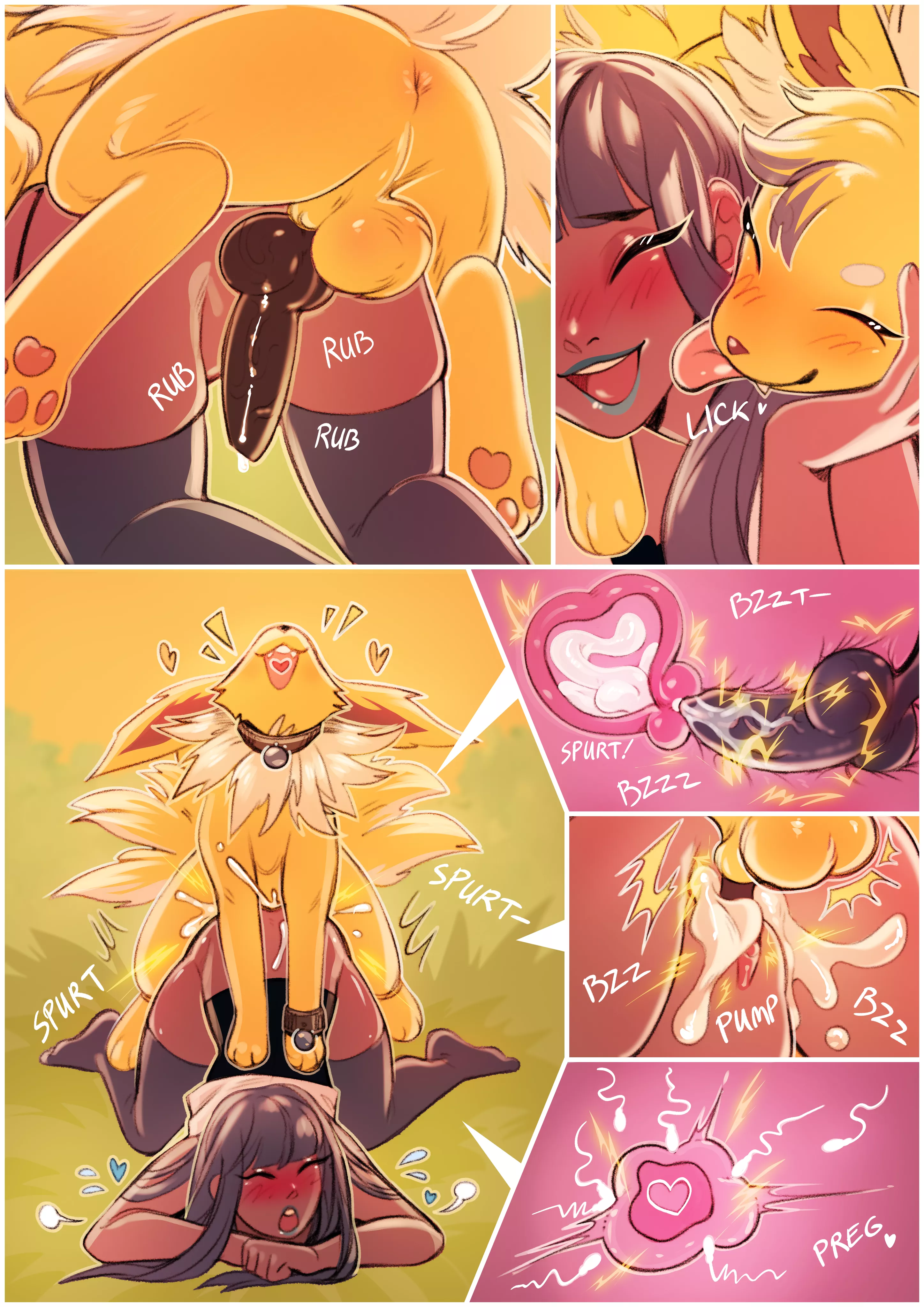 Pokemon and trainer strong bond artist:goldelope posted by just_one_user3301