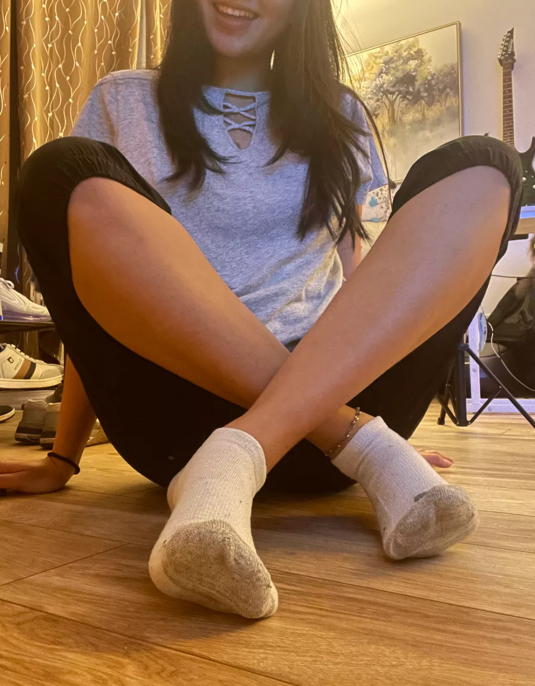 [Selling][US] I think you will like the taste and smell of my dirty socks 💜 posted by Silly-Asian-Kitty
