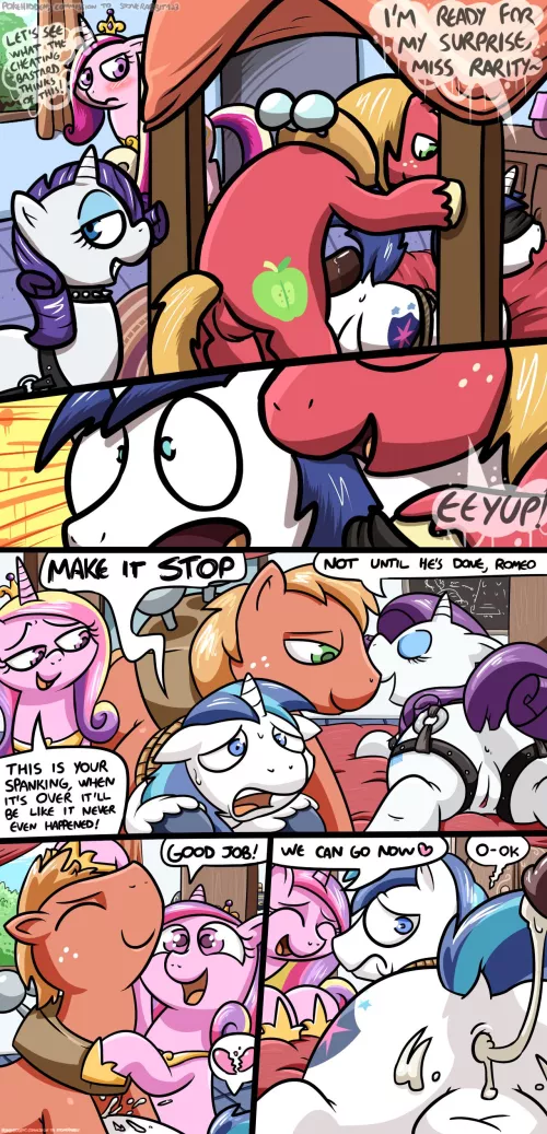 ShiningMac Punishment (artist:pokehidden) by PonyClopAccount