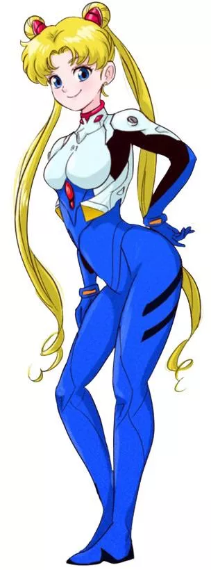 Usagi Tsukino in a Plugsuit posted by andrewgtv05