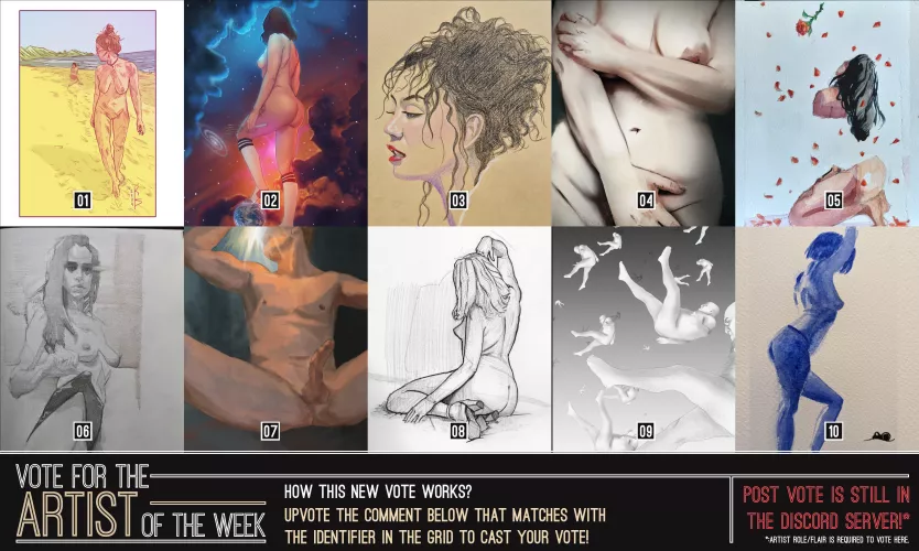 ¡¡Vote for the Artwork & Post of the week!! by ffffff52_art