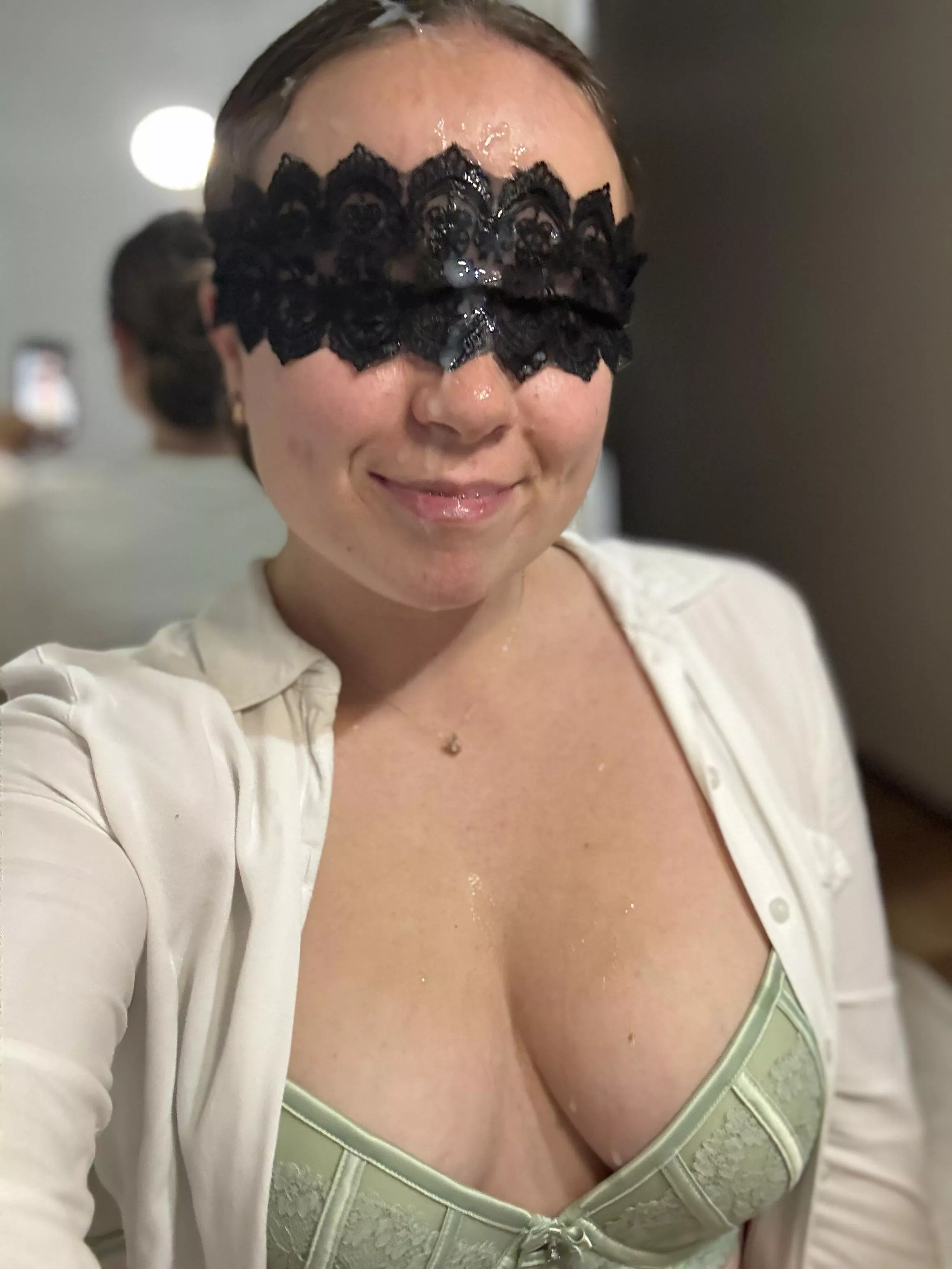 would you aim for my face or tits posted by mummymia1