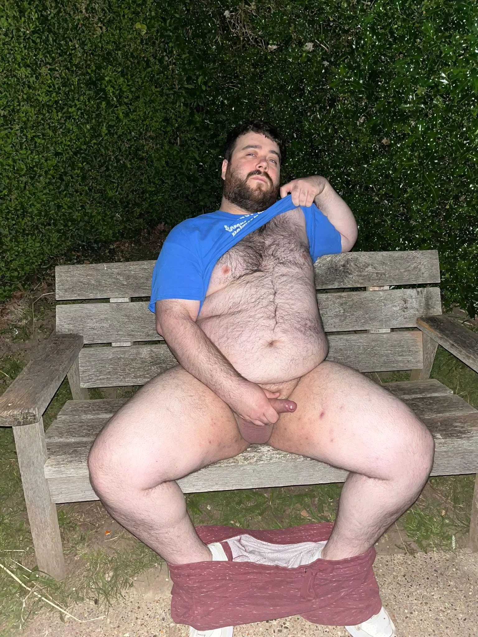 You gonna join your bear on this bench? posted by BritBear2112