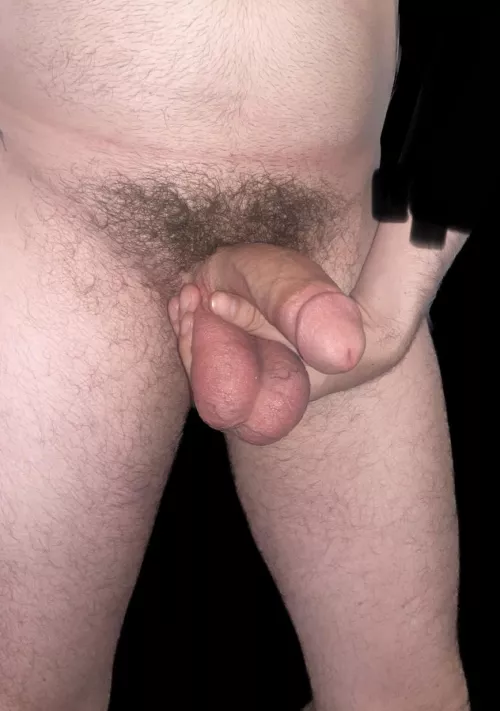 been growing my bush, balls stay shaved though by RUOFFOUR