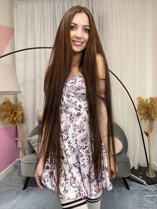 Hold me by my long hair while I suck you by SexyAdorableCharm