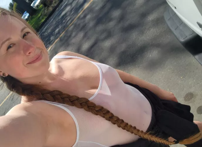 Is it my hair that caught your eye? by shapedby_fire