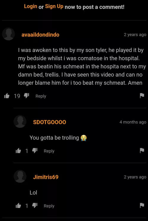 Mf was beatin his schmeat  by Jamesthegoblin69