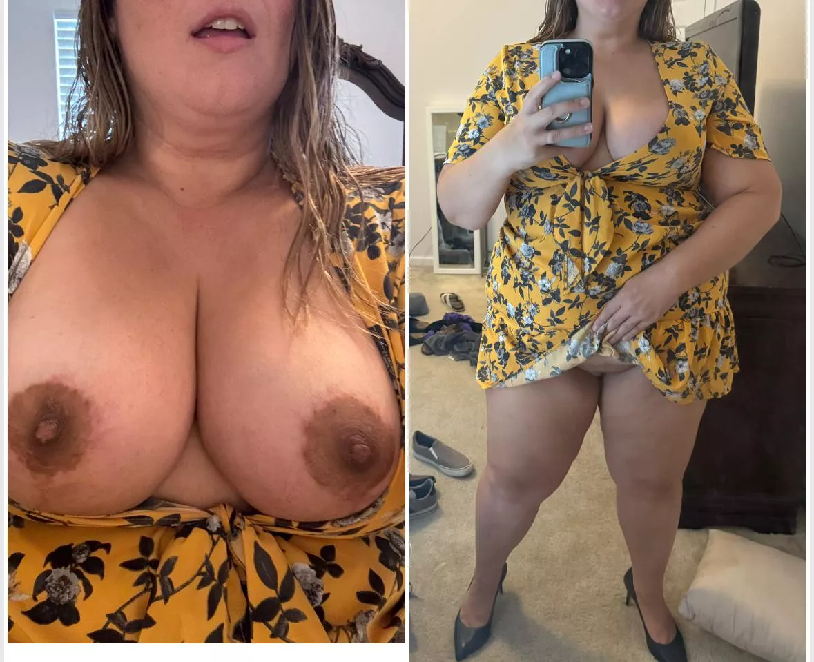 Sundress season! Finger my bald, fat pussy posted by No-Afternoon9335